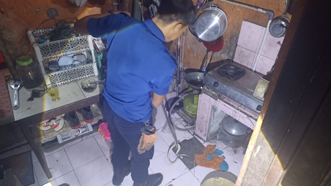 Pengamanan ular di dapur